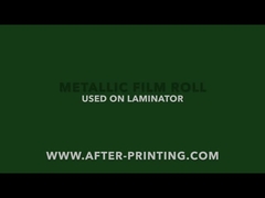 ধাতব ফিল্ম BOPP পলিস্টার ধাতব ফিল্ম প্রস্তুতকারক চীন