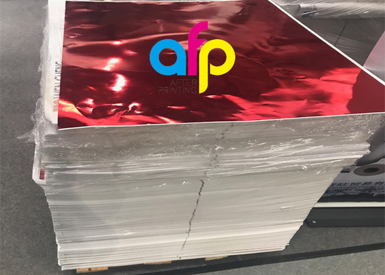 খাদ্য যোগাযোগের জন্য ধাতবযুক্ত পিইটি তাপীয় ল্যামিনেশন ফিল্ম, এফডিএ শংসাপত্র