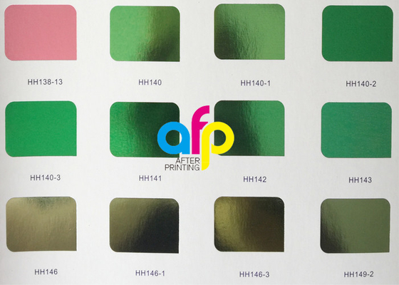 640 মিমি * 120 মিটার রঙিন স্ট্যাম্পিং ফয়েলস, নরম / হার্ড প্লাস্টিকের জন্য সোনার স্ট্যাম্পিং ফয়েল